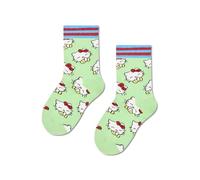 Happy Socks Calzini Kids Hello Kitty Smiles Cotone Bambini Verde chiaro 4-6Y