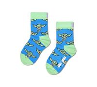 Happy Socks Calzini Kids STAR WARS™ Grogu Mood Cotone Bambini Blu Verde 7-9Y