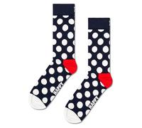 Happy Socks Calzini Big Dot Sock colorati e divertenti blu navy/bianco/rosso Taglia 36-40