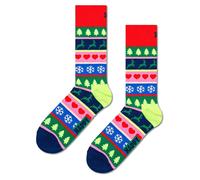 Happy Socks Calzini Lunghi Christmas Stripe Half