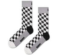 Happy Socks Filled Optic Sock Calzini, Multicolore, 7-11 Unisex