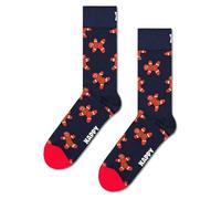 Happy Socks Calze Unisex Holiday Gingerbread Taglia 41-46