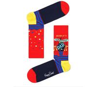 Happy Socks Calzini Multicolore Per Papà Più Forte Del Mondo 8-12 NWT