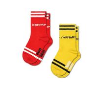 Happy Socks Calzini, Rosso, 2-3 Years