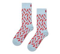 Happy Socks Calzini Sardine Cotone Uomo Donna Blu Arancione 36-40