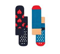 Happy Socks Calzini Smiling Heart Anti-slip 2 Paia