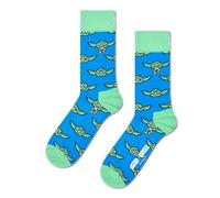 Happy Socks Calzini STAR WARS™ Grogu Mood Cotone Uomo Donna Blu Verde 41-46