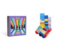 Happy Socks Calzini The Beatles, 36-40 & 41-46 | Strisce colorate, collezione Beatles, multicolore, design Ob-La-Di, unisex