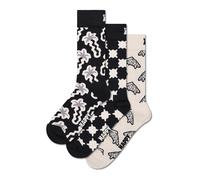 Happy Socks Calzino avorio / nero Donna Happy Socks 41-46 avorio / nero