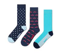 Happy Socks Calzino blu / blu cielo / blu scuro / rosso Donna Happy Socks 41-46