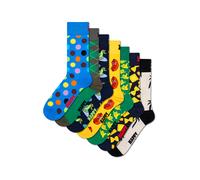 Happy Socks Calzino blu / giallo / verde / bianco Donna Happy Socks 41-46