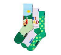 Happy Socks Calzino lime / verde chiaro / rosso / bianco Donna Happy Socks 36-40
