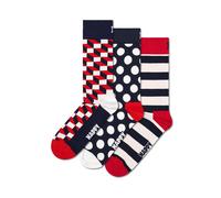Happy Socks Calzino navy / rosso / bianco, Taglia 41-46