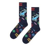 Happy Socks Capricorn Sock Calzini, Blu, 42-46 Unisex-Adulto