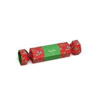 Happy Socks Christmas Cracker Holly Gift Box, Calzini Donna, Multicolore (Multicolour 430), 36/40 IT