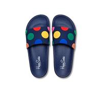 Happy Socks, Ciabatte Pool Slider Dot Taglia 44/45 Unisex-Adulto, multicolore, 44 EU