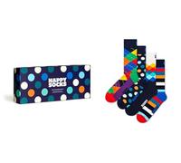 Calze Happy Socks Multi-color blu rosso bianco (4 paia) - 36-40