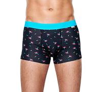 Happy Socks Confetti Palm Trunk Pantaloncini, Multicolore (Multicolour 930), Small Uomo