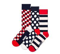 Happy Socks Calzino navy / rosso / bianco, Taglia 41-46