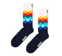 Happy Socks Faded Diamond Sock, Calzini Donna