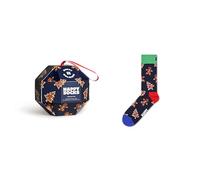 Happy Socks Calzini mezza gamba 36-40 gingerbread cookie gift box da 1 P000405