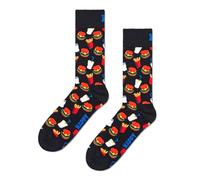 Happy Socks Hamburger Sock, Calzini Unisex - Adulto, multicoloured,