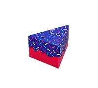 Happy Socks Happy Birthday Playing Gift Box Calze, Multicolore (Multicolour 100), 4/7/2019 (Taglia Unica: 36-40) (Pacco da 3) Donna