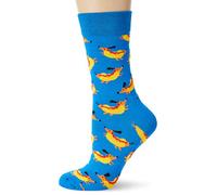 Happy Socks Hot Dogs Gift Set, colorati e divertenti, Calzini per uomo e donna, Blu 2 paia (41-46)