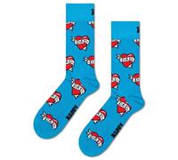 Happy Socks I love Dad Sock Festa del Papà, Blu, 41-46