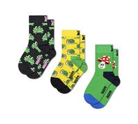 Happy Socks Kids 3-Pack Animal Mix Socks calzini colorate e divertenti in cotone