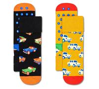 HAPPY SOCKS KIDS CAR NO-SLIP 2PK SOCK