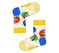Happy Socks Kids Disney Sunny Crew Sock, colorati e divertenti, Calzini per uomo e donna, Giallo (7-9Y)