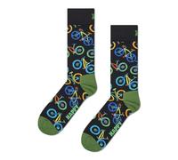 Happy Socks Mountain Bike Sock Calzini, Nero, 36-40 Unisex-Adulto