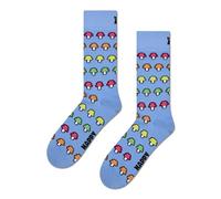 Happy Socks Mushroom Stripe Sock Calzini, Blu, 36-40 Unisex-Adulto