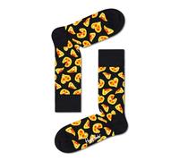 Happy Socks Pizza Love Sock Calzini, Black, 36-40 Donna