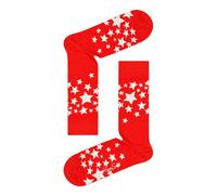 Happy Socks Red Cotton Sock - 36-40