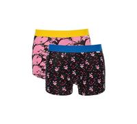 Happy Socks Rosa Panther Boxer a Pantaloncino, Multicolore, XL (Pacco da 2) Uomo