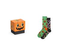 Happy Socks 2-Pack Halloween Trick Or Treat Gift Set Calzini, Colore: Arancione, 41-46 Unisex-Adulto