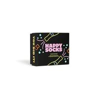 Happy Socks Calzino 'You Did It' acqua / arancione / rosso acceso / nero Donna Happy Socks 36-40 acqua / arancione / rosso acceso / nero