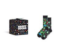 Happy Socks Stili Natalizi - Set Regalo per Uomini e Donne - Babbo Natale, Renne, Ornamenti e Calendario dell'Avvento, 36-40