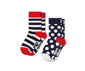 Happy Socks Stripe, Calzini Unisex bimbi 0 24, Multicolor, 12-24 mesi confezione da 2