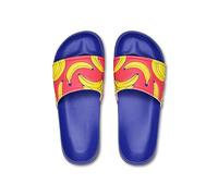 Happy Socks Ultimate Summer Pool e Sandali da spiaggia -Nuvole e stile banana (IT, Numero, 38, 39, Regular, Regular, Scivoli di banane)