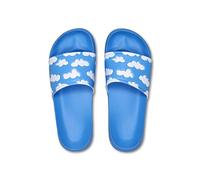Happy Socks Ultimate Summer Pool e Sandali da spiaggia -Nuvole e stile banana (IT, Numero, 38, 39, Regular, Regular, Diapositive nuvolose)