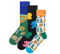 Happy Socks Unisex Calzini, 3er Pacco - The Beatles Gift Set, Regalo, Colore