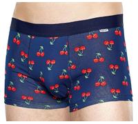 Happy Socks Uomo Navy Ciliegia Cotone Morbido Trunk Taglia Media NWT