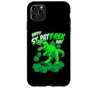Happy St Pat Trex Day Dino St Patricks Day per bambini e ragazzi Custodia per iPhone 11 Pro Max