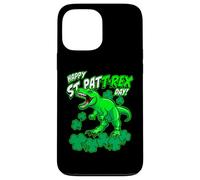 Happy St Pat Trex Day Dino St Patricks Day per bambini e ragazzi Custodia per iPhone 13 Pro Max