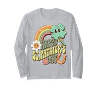 Happy St Patrick's Day Lucky Irish Celebration Maglia a Manica
