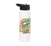 Happy St Patrick's Day Lucky Irish Celebration Stainless Steel Insulated Water Bottle
