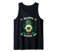 Happy St Patrick's Day - Simpatico Gnomo con Vaso di Monete Canotta